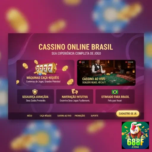 Ilustração de Descubra o aplicativo cassino da 688f para jogar onde quiser